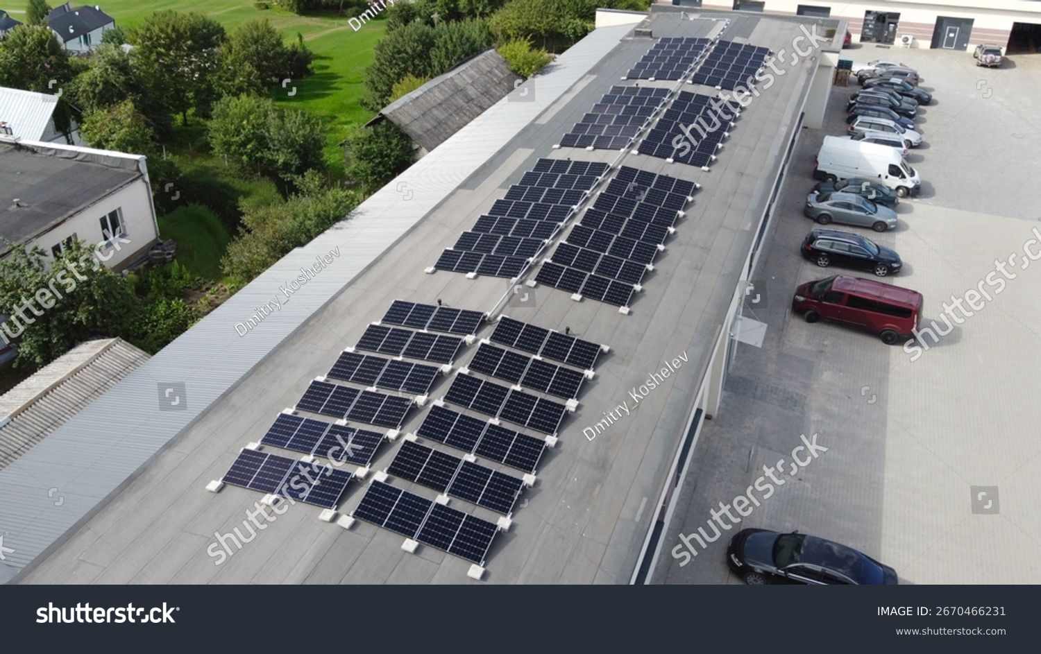 Rooftop solar installation at the Central Industries PLC Yakkala factory
